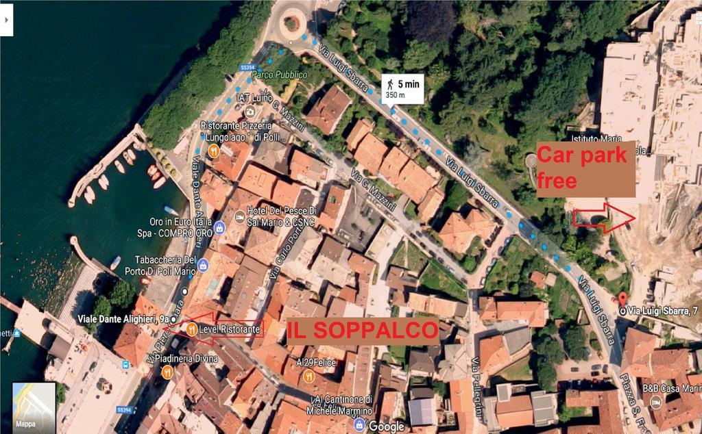 Il Soppalco Apartment Луино Екстериор снимка